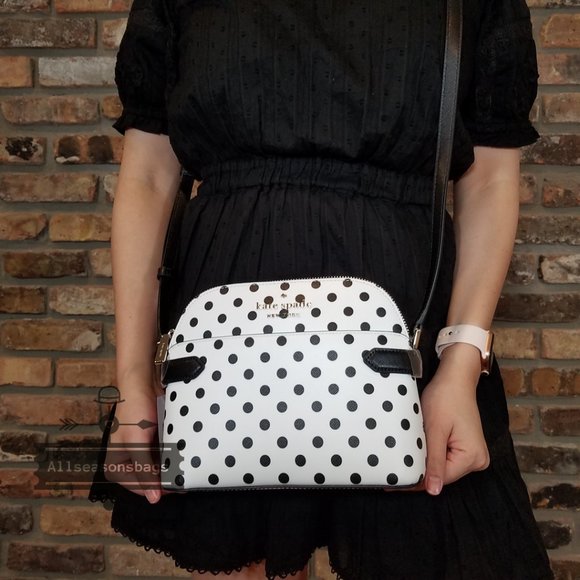 Kate Spade STACI Dot dot Small Dome Crossbody BAG - Picture 6 of 12